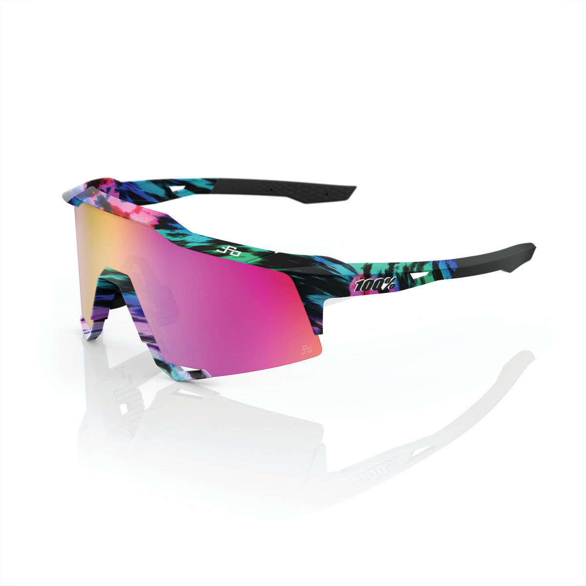 SPEEDCRAFT - Peter Sagan LE Soft Tact Tie Dye - Purple Multilayer Mirror Lens